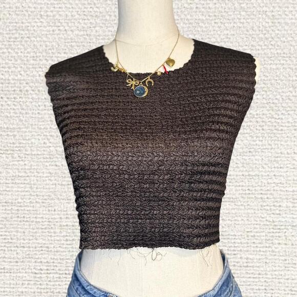 Brown Y2k cropped tank - Picture 6 of 7